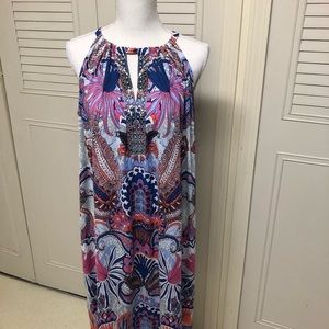 Ladies 2X paisley shift dress